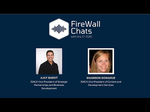 Episode 13, Pt. 1 - Ajay Barot, Shannon Donahue, ISACA - YouTube
