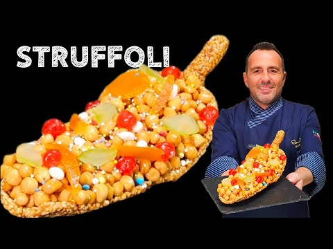 STRUFFOLI NATALIZI NAPOLETANI- Nuova ricetta spettacolare con sassola in croccante fatta a mano