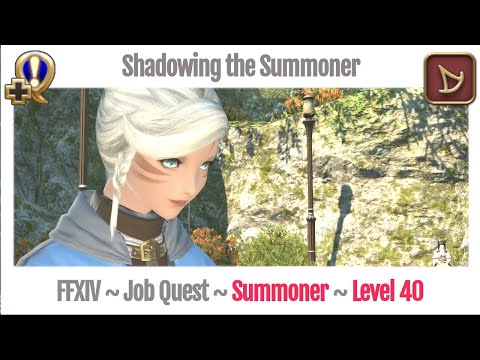 FFXIV Summoner Level 40 Job Quest ~ A Realm Reborn ~ Shadowing the Summoner
