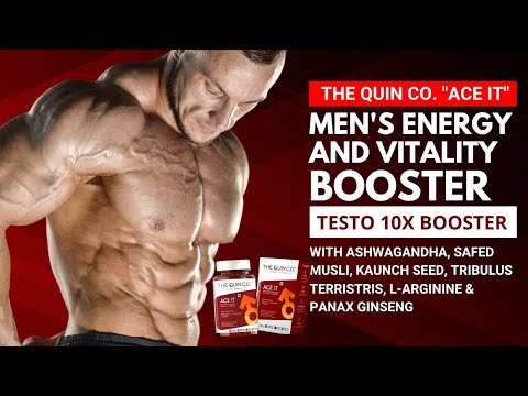 Ace It Men Energy Booster | Ace It Tablets with Ashwagandha, Safed Musli, Fenugreek & Ginseng