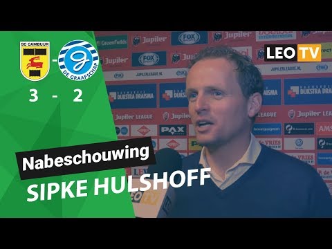 Nabeschouwing Sipke Hulshoff Cambuur- De Graafschap