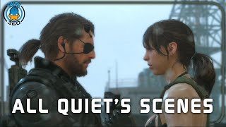 Metal Gear Solid V The Phantom Pain: All Quiet’s Scenes + Ending(PS4/1080p)