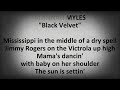 **BLACK VELVET**"ALANNAH MYLES"(with lyrics)