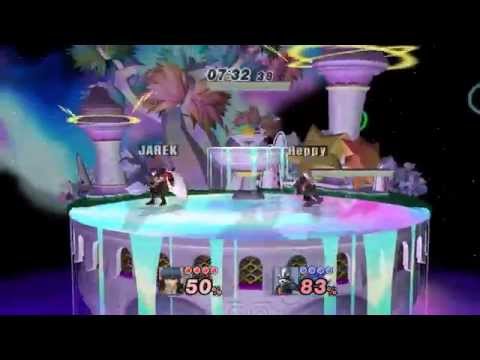 Project M 3.5 Gameplay: Jarek (Marth) VS Wrapthor (Mewtwo / Wolf / Falco)