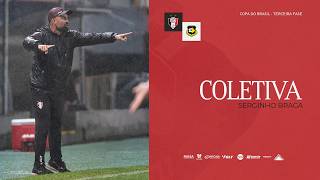 COLETIVA | JEC 0x1 São Bernardo | Entrevista com Serginho Braga.