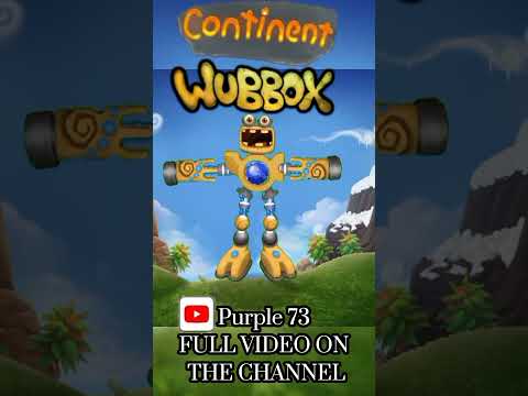 WUBBOX ON CONTINENT🏝️|Fanmade|Animated concept