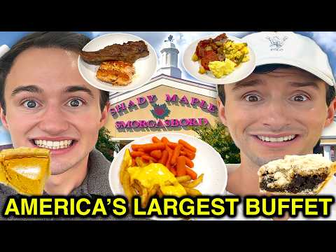 We Ate Nothing But America's Largest Buffet For A Day