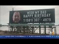 Billboard Dad Thanks Sons For Sign