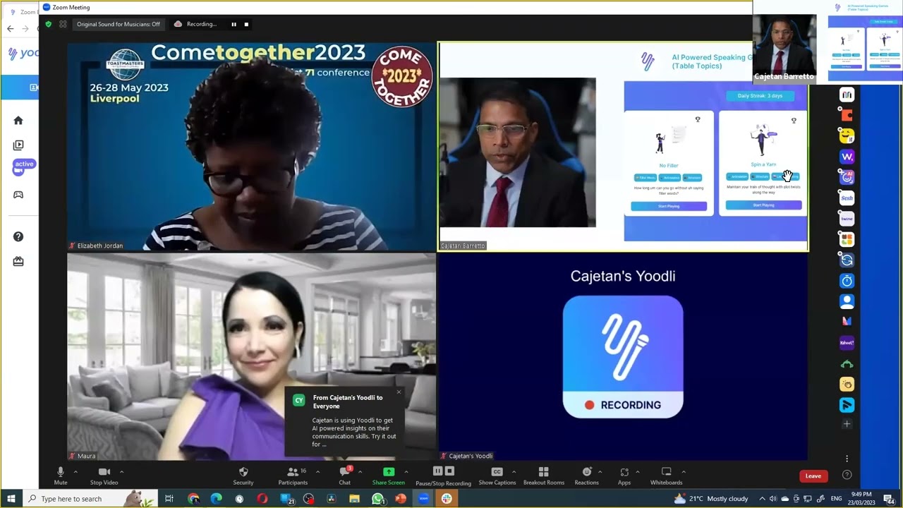 Learn about Yoodli: The AI Speech Coach