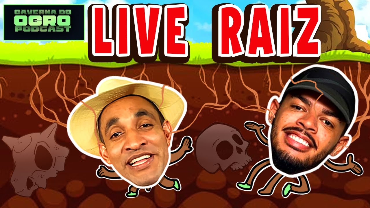 MAIS UMA LIVE RAIZ -  CAVERNA DO OGRO PODCAST