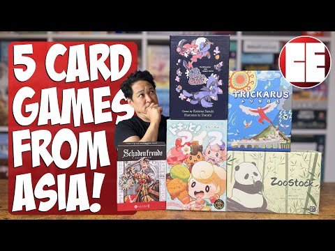 ✨ 5 Trick Taking Games From Japan ✨