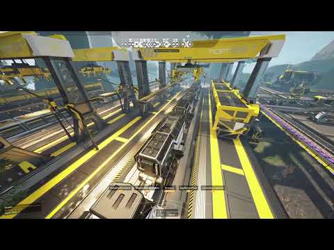 Relaxing Satisfactory Train ride