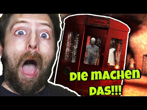 *NEW ENDING* Run over by a TRAIN! | Granny 3