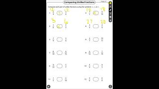 PS Tutoring (Math): Comparing Fractions Pt1