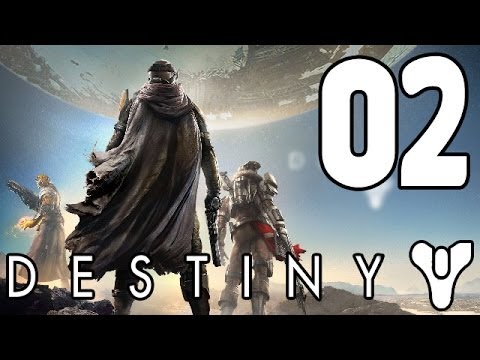 Let's Play Destiny PS4 Gameplay German Deutsch Part 2 - Turm, leveln, Waffen/Rüstung kaufen