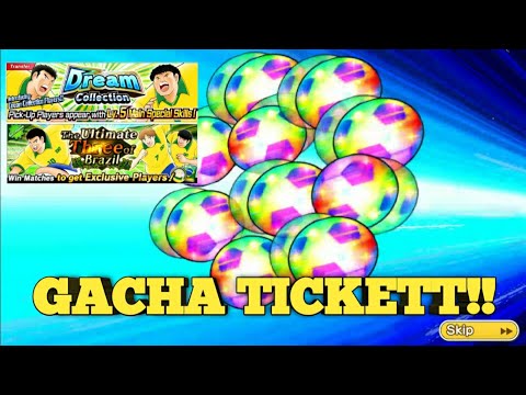 GACHAA 10 SSR + 2nd Anniversary + 150M Download All Games KGS Ticket - Captain Tsubasa Dream Team