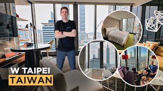 PERFECT SCORE: W Taipei, Taiwan- TOP Luxury Hotel With Taipei 101 View!!【FULL 4K