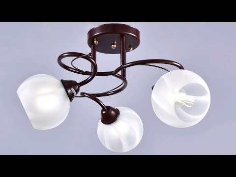 Люстра РС22555 BRN+FG/3C