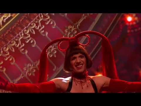 Screenshot from Welcome to the Moulin Rouge! lyrics video by Original Broadway Cast of Moulin Rouge! The Musical