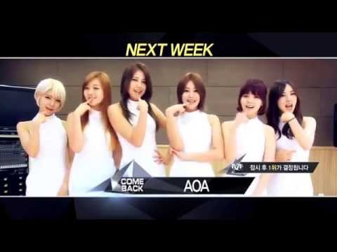 [HD] 140613 AOA NEXT WEEK @M! Countdown
