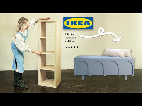 I'm back with another IKEA hack | DIY Kallax storage bench