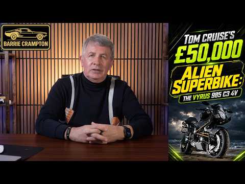 Tom Cruise’s £50,000 Alien Superbike The Vyrus 985 C3 4V !