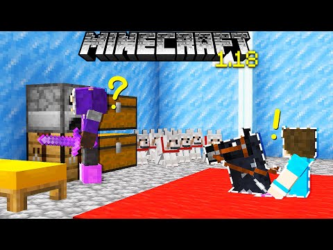 Me DISFARCEI de CAVALO para ESPIONAR meus Amigos no Minecraft 1.18 - Creative Squad II #29