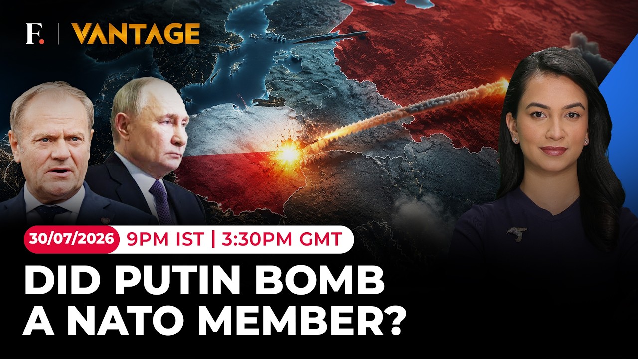 Putin's Missile Violates NATO Airspace, Explodes in Poland | Vantage on Firstpost | 4K