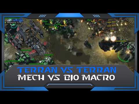 StarCraft 2 (RuFF Highlight): Mech vs Bio Macro