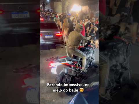 FAZENDO IMPOSSÍVEL NO MEIO DO BAILE DE BMW 1200 GS