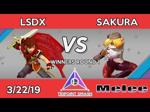 Tripoint Smash 53 - Winners Round 1 - LSDX (Roy) Vs. Sakura (Sheik)