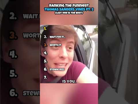 Funniest Thomas Sanders Vines Ranked Part 2