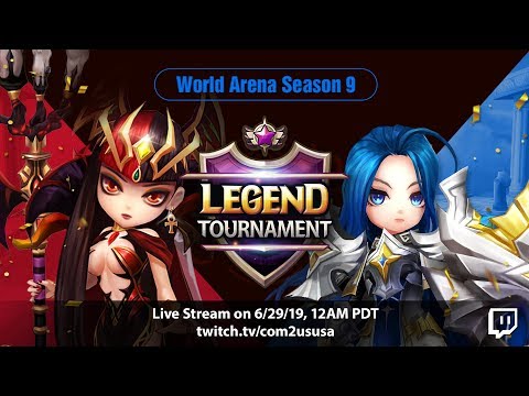 RTA Season 9 Legend Tournament Stream | Summoners War