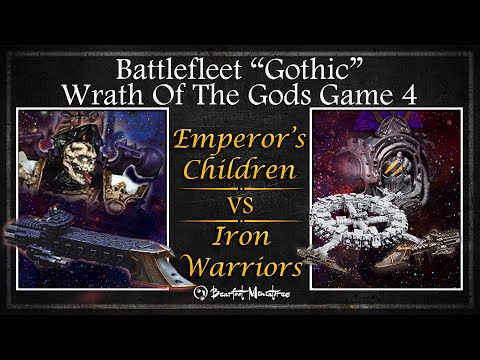 CONVOY!!! - Battlefleet Gothic Battle Report - Wrath of the Gods Game 3