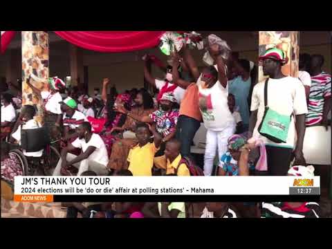 I will not retract do or die at the polling station comment - Mahama-  Adom TV (8-9-21)