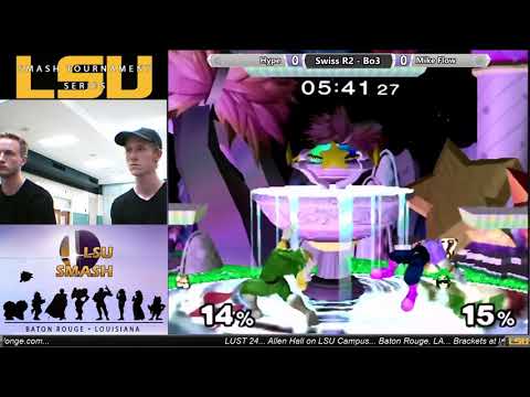 LUST 24 Melee Singles - Hype (Fox) vs Mike Flow (Falcon)