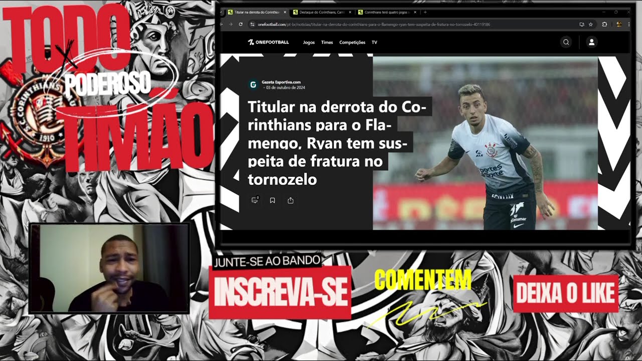 🚨ACABOU DE VAZAR;RAMON AMEAÇADO// MEMPHIS E CARRILHO TITULAR// ALEX E TALLES DE VOLTA/ RYAN FORA!!!