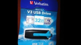Verbatim Store 'n' Go USB V3 - відео 1