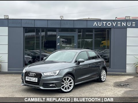 AUDI A1 1.4 TFSI S line Sportback 5dr Petrol Manual Euro 6 (s/s) (125 ps)