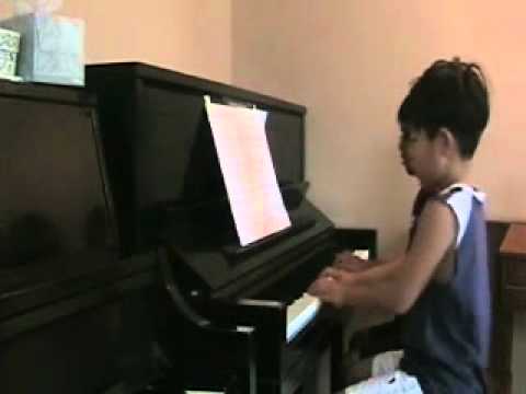 Piano Duet by M.Mier -Straw Hat Strut.wmv