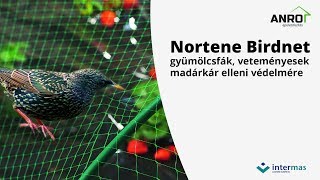 Videó: Nortene BIRDNET madárkár elleni védőháló