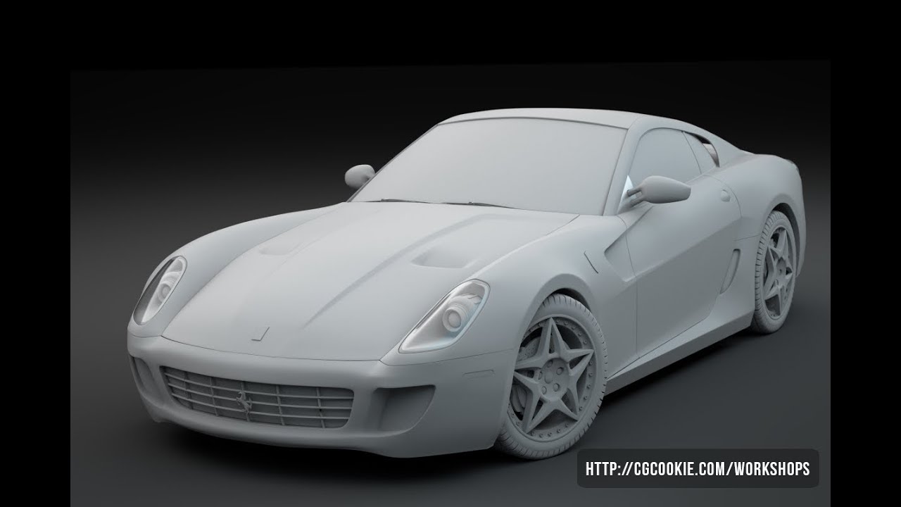 Mastering Modeling in Blender - Online CG Cookie Workshop - Trailer