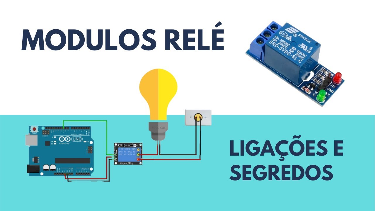 Como usar um Módulo Relé - Arduino