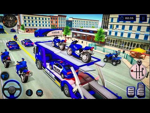 Police Vehicle Transporte Game  Explained