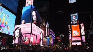 Demon Slayer Times Square Takeover