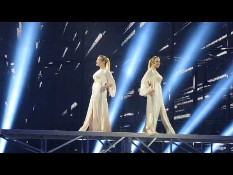ESCKAZ in Copenhagen: Tolmachevy Sisters (Russia) - Shine (2nd rehearsal)