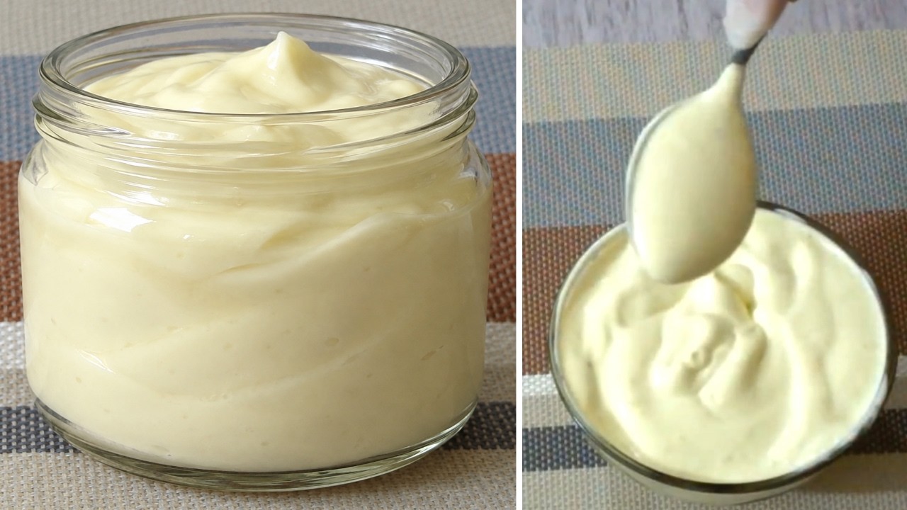 Maionese Caseira 😍 Saudável e Fácil de Fazer! #Culinária  🍶🤍 MARILENE SARAH FIALHO