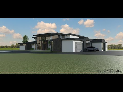 S Diego CA. Private two-story Villa (under construction 2022). Design: Architect Romano Ferretti.