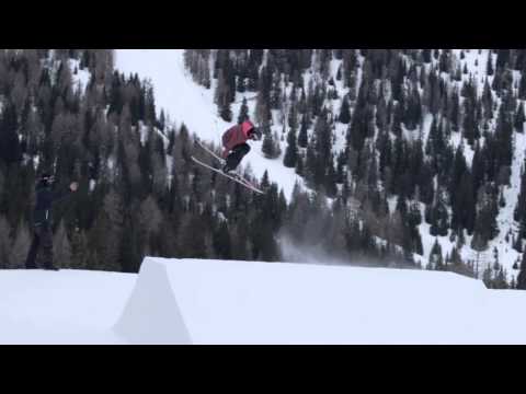 Snowpark Alta Badia: Girls Freeski Shred Session - 01.02.2013