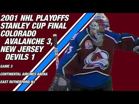2001 NHL Stanley Cup Final Game 3: Colorado Avalanche 3, New Jersey Devils 1